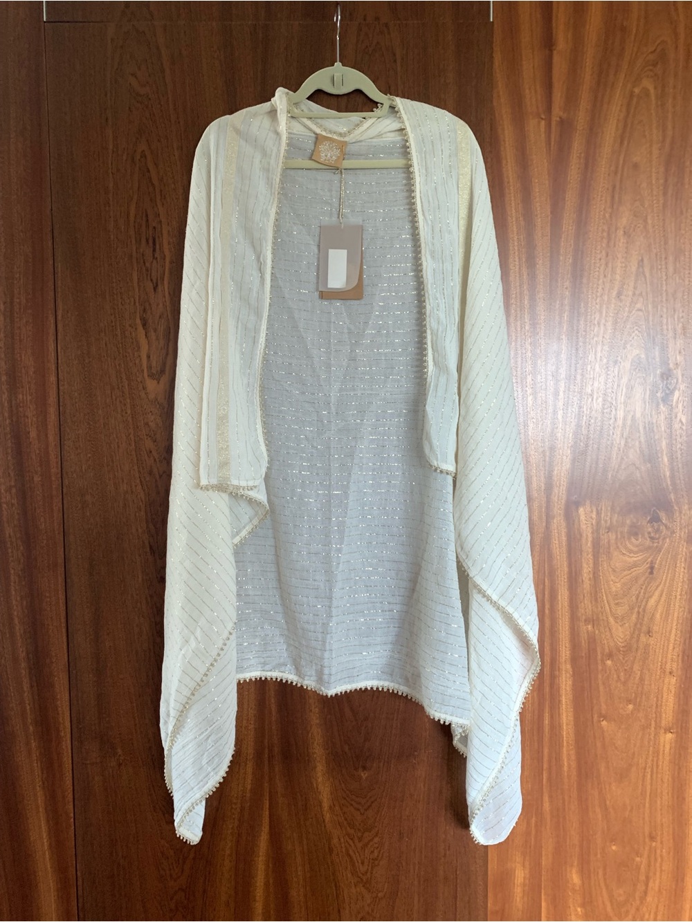 Christian Zen Nora Pareo Off White NEW